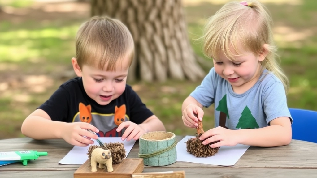 Outdoor-Themed Crafts for Camp Settings