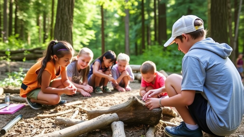 Outdoor Adventure and Nature-Focused Camps