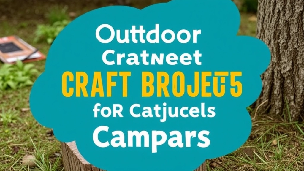 Outdoor Craft Projects for Campers