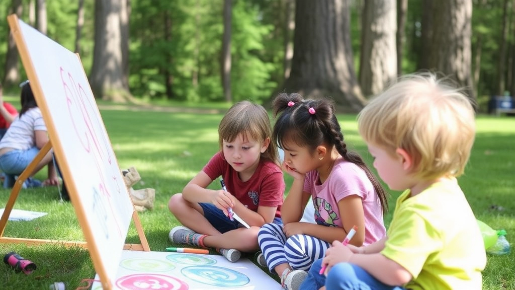 Outdoor Drawing Ideas to Engage Kids at Camp