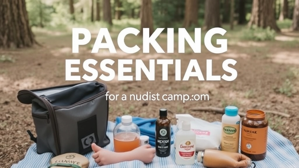 Packing Essentials for a Nudist Camp