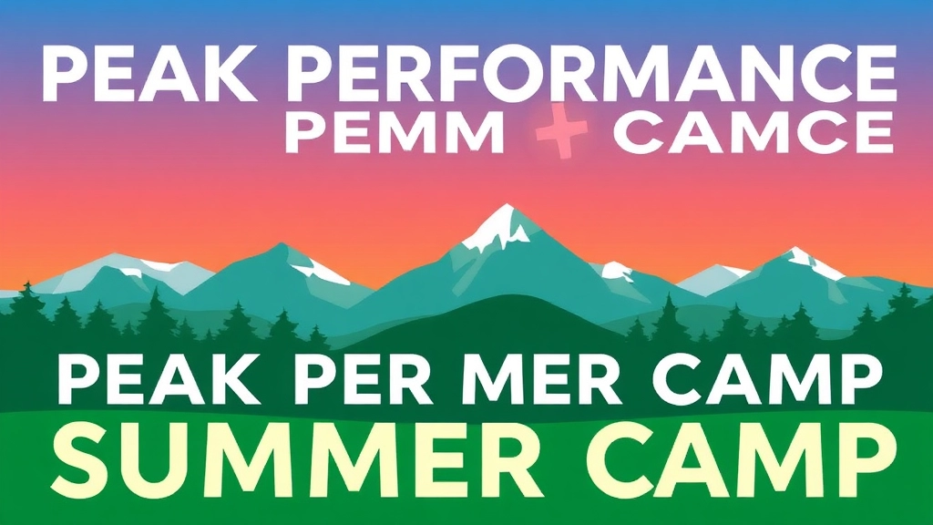 Peak Performance Summer Camp: Ultimate Skill Development