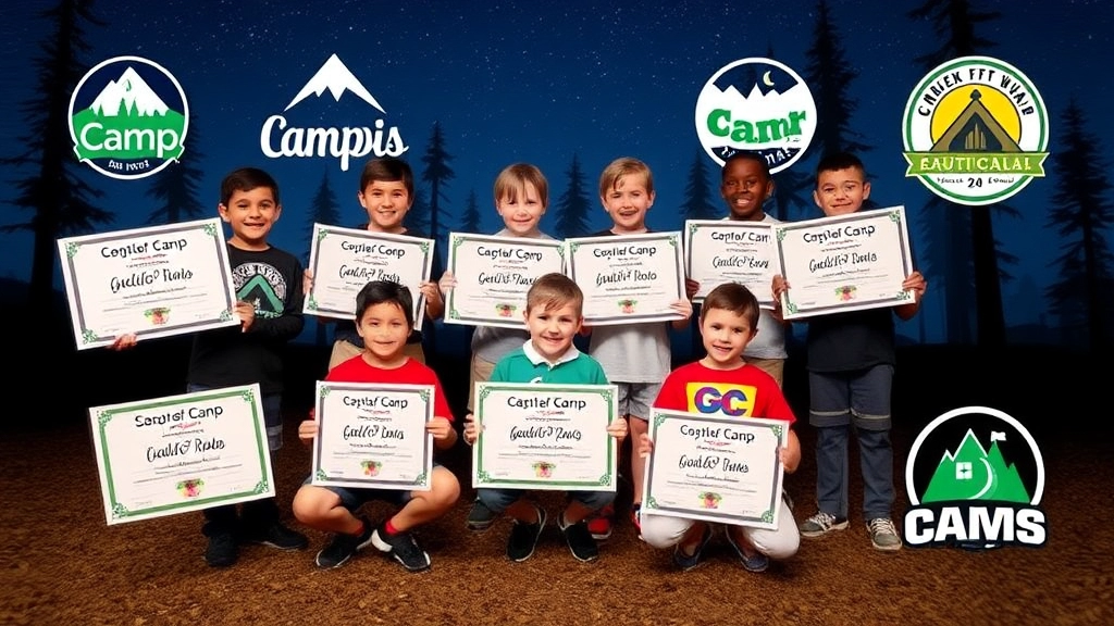 Personalising Certificates with Camp Logos and Names