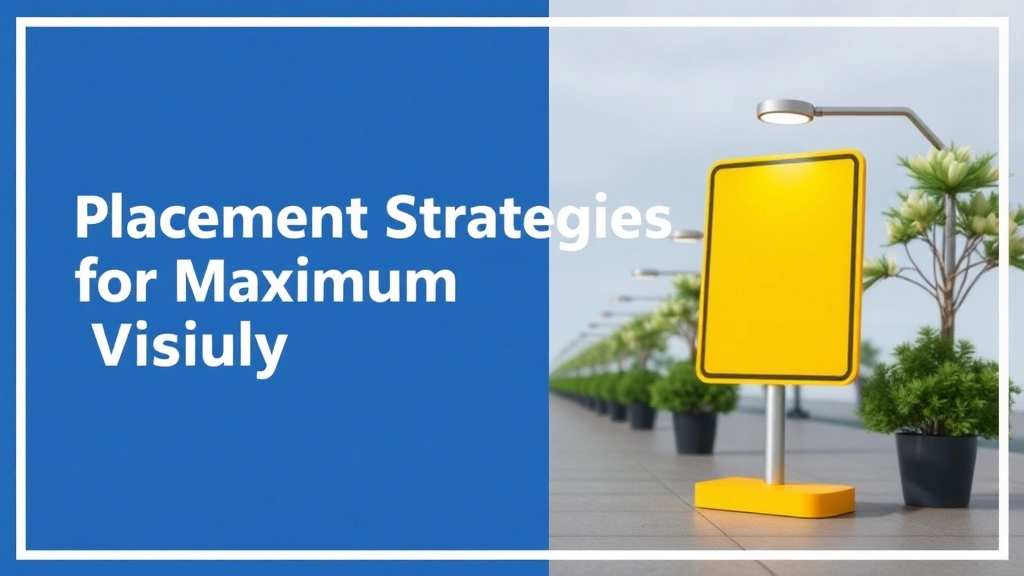 Placement Strategies for Maximum Visibility