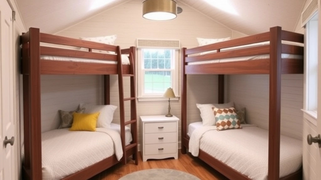 Playful Additions for Kid-Friendly Cabin Bunkrooms