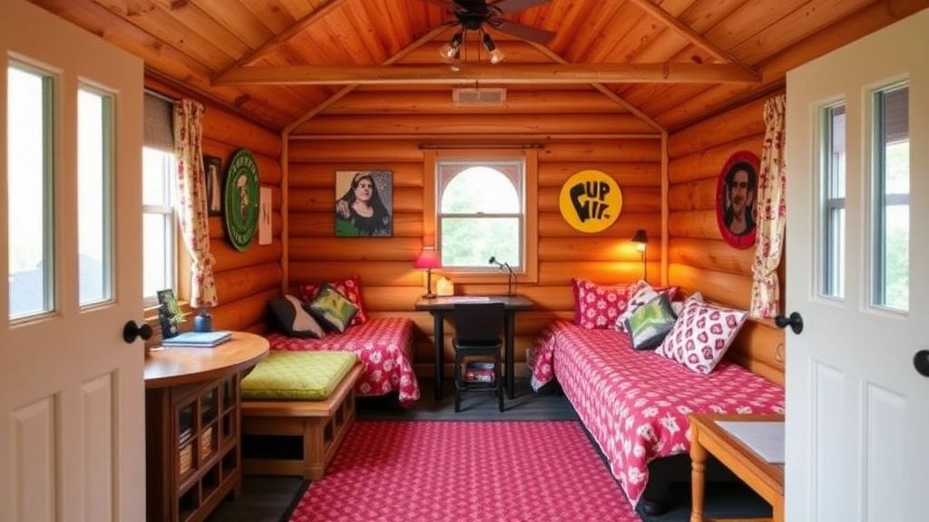 Pop Culture Cabin Themes for Enhanced Camper Engagement