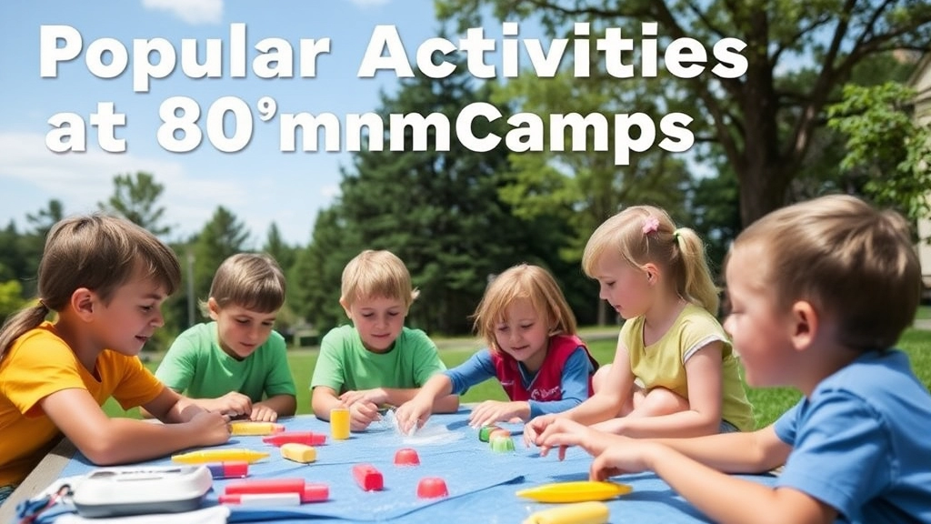 Popular Activities at 80s Summer Camps