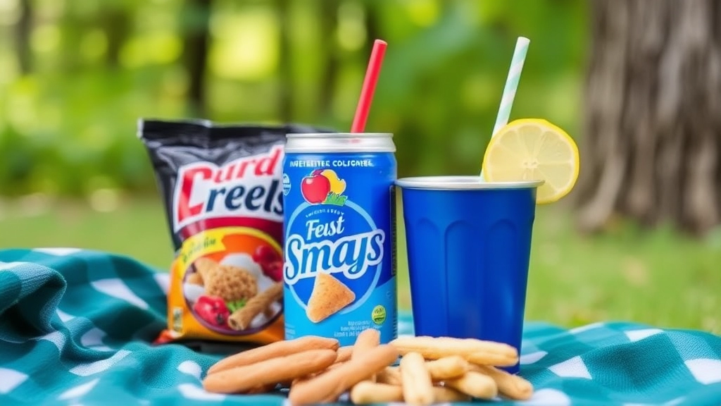 Popular Snacks and Beverages for Campers