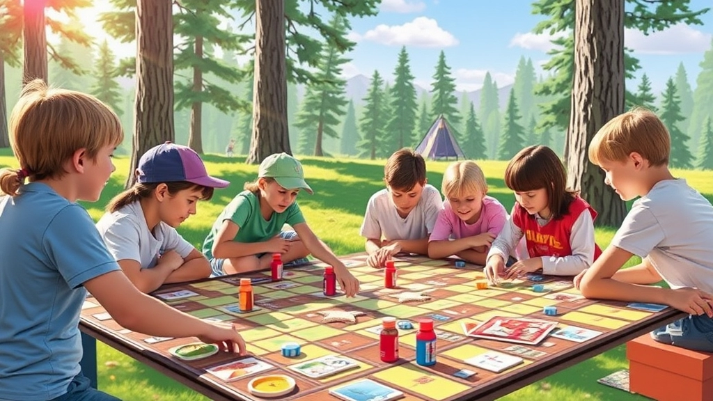 Popular Summer Camp Board Games