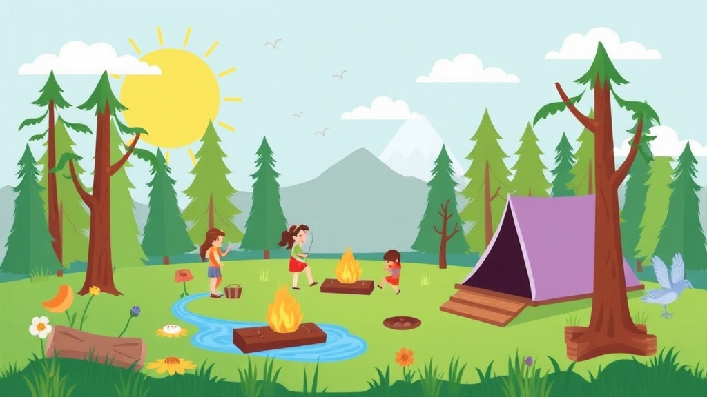 Popular Summer Camp Clipart Themes