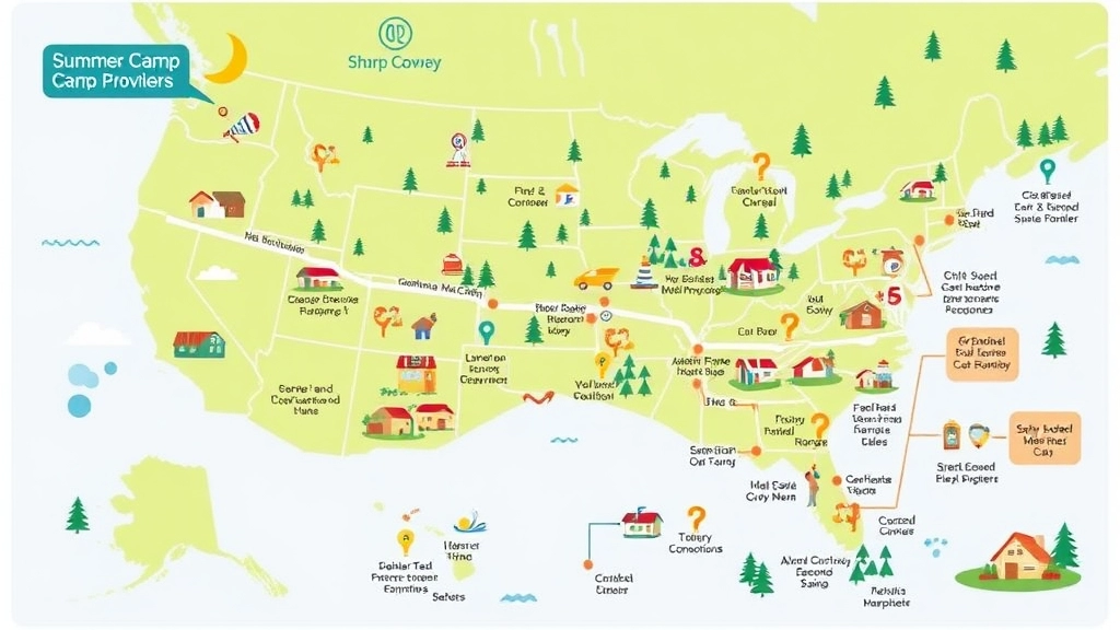 Popular Summer Camp Map Providers