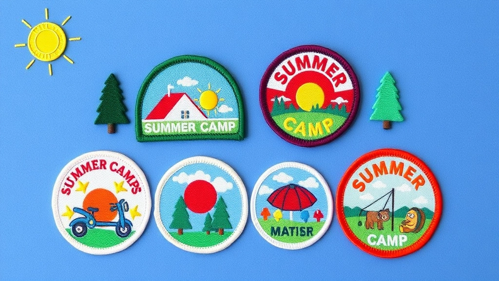 Popular Themes for Summer Camp Patches