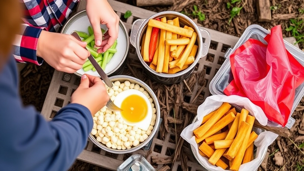 Preparing Meals and Snacks for Summer Camping