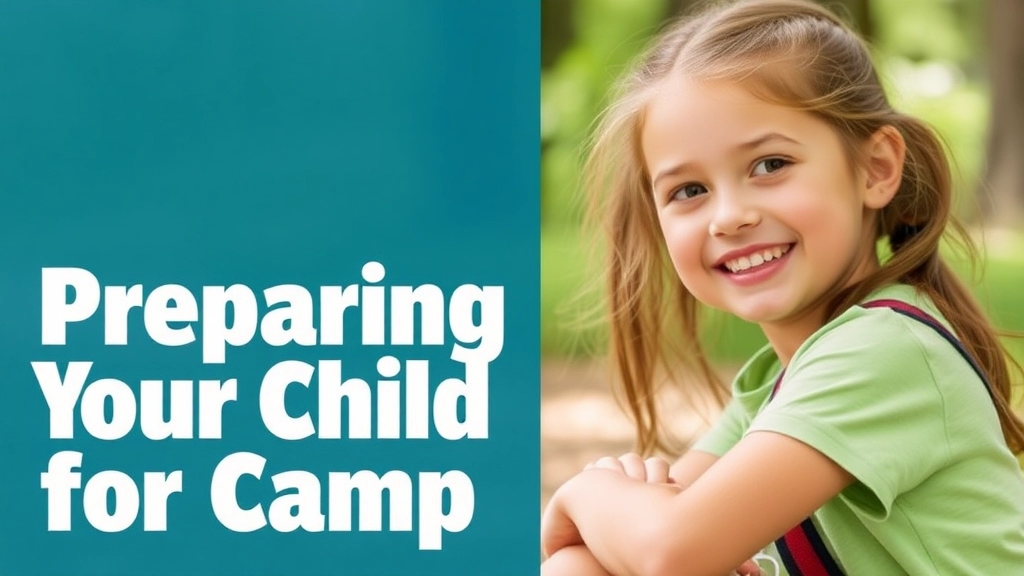 Preparing Your Child for Camp