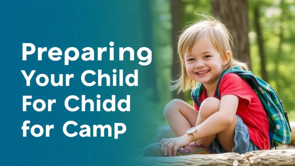 Preparing Your Child for Camp