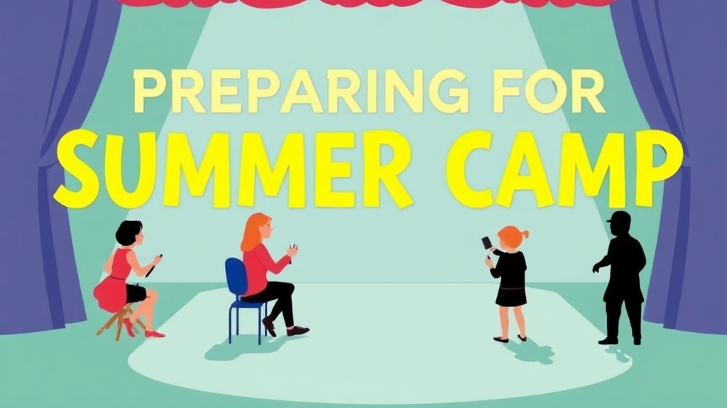 Preparing for Theatre Summer Camp