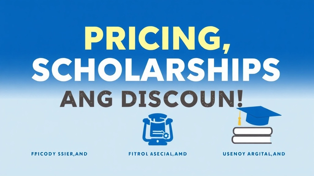 Pricing, Scholarships, and Discounts