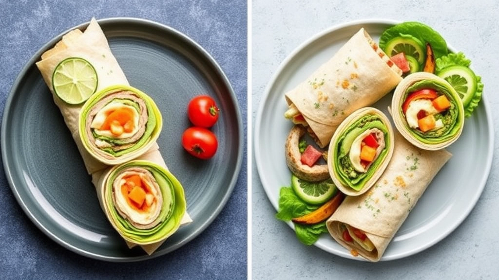 Quick Wraps and Roll-Ups for On-the-Go Meals