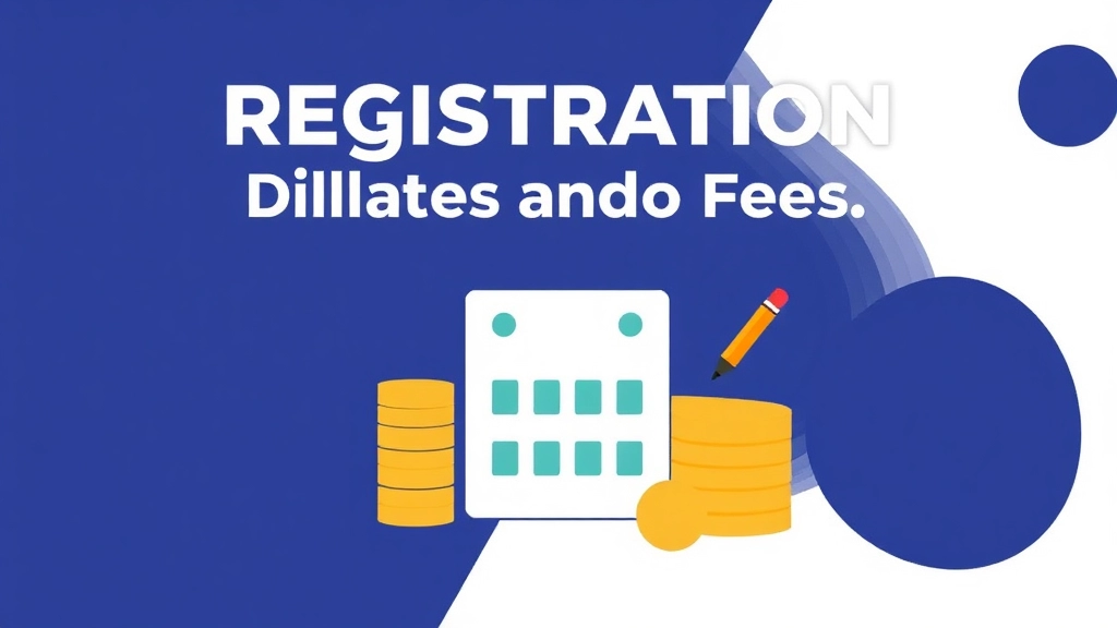 Registration Deadlines and Fees