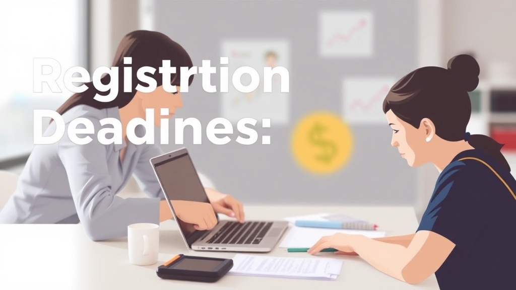 Registration Deadlines and How to Enroll