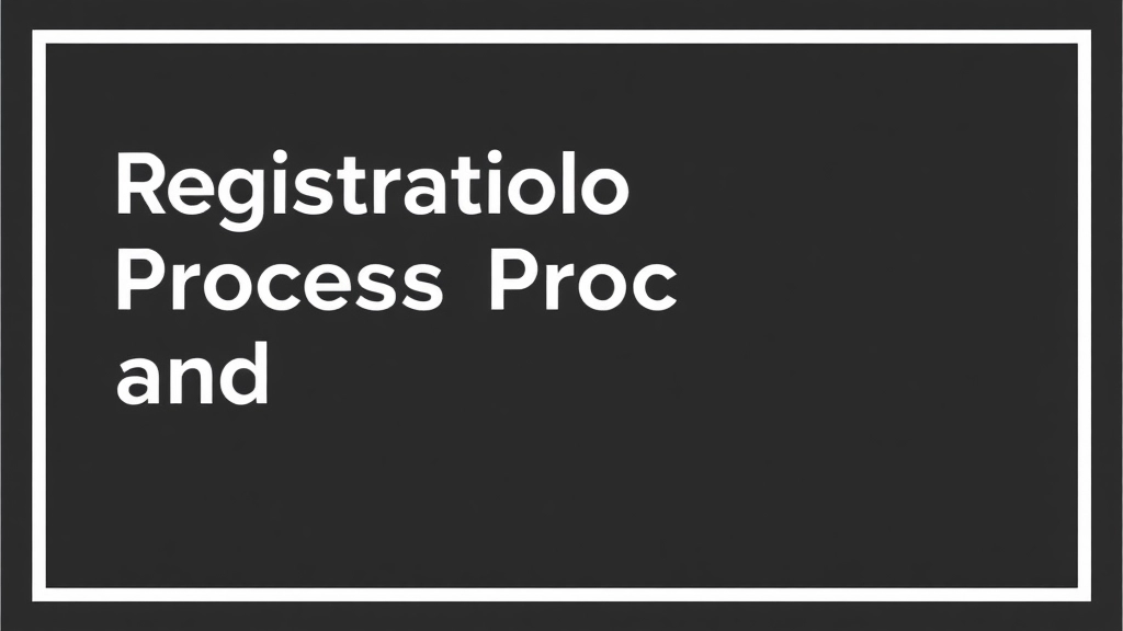 Registration Process and Deadlines