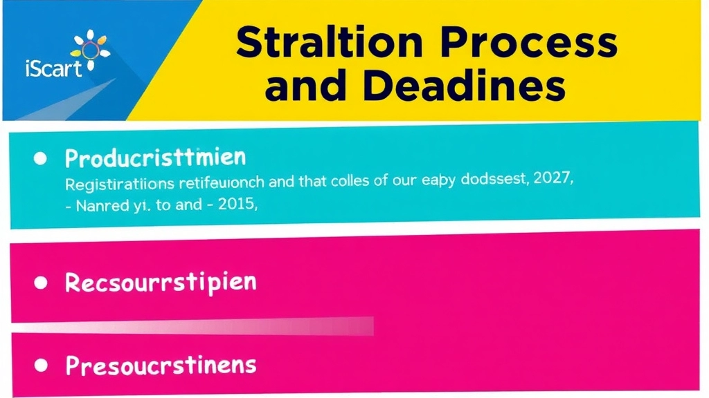 Registration Process and Deadlines