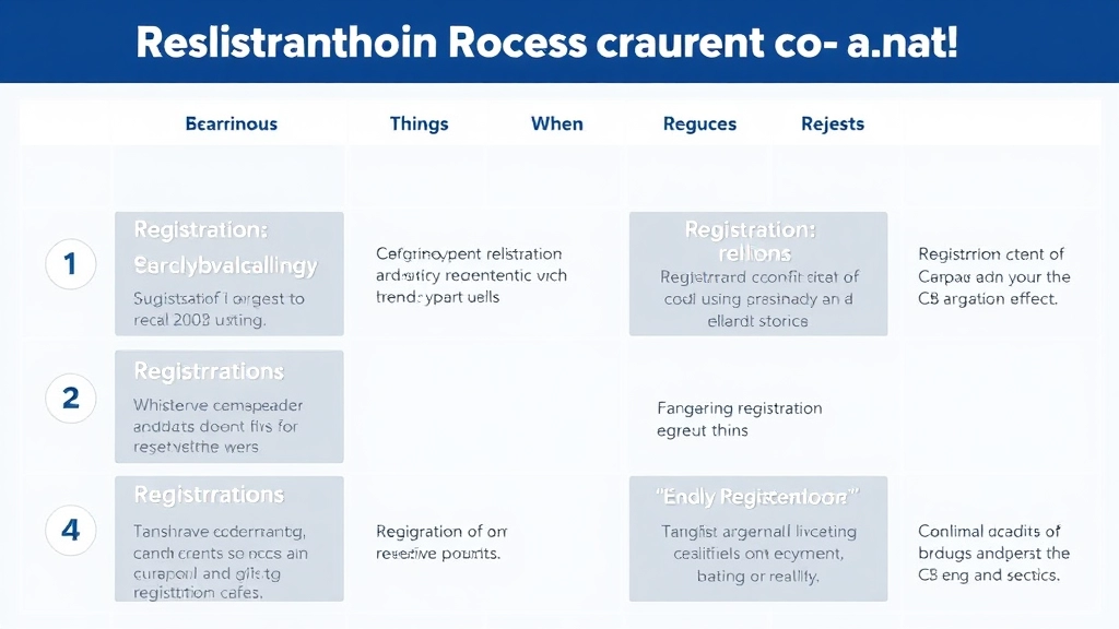 Registration Process and Deadlines