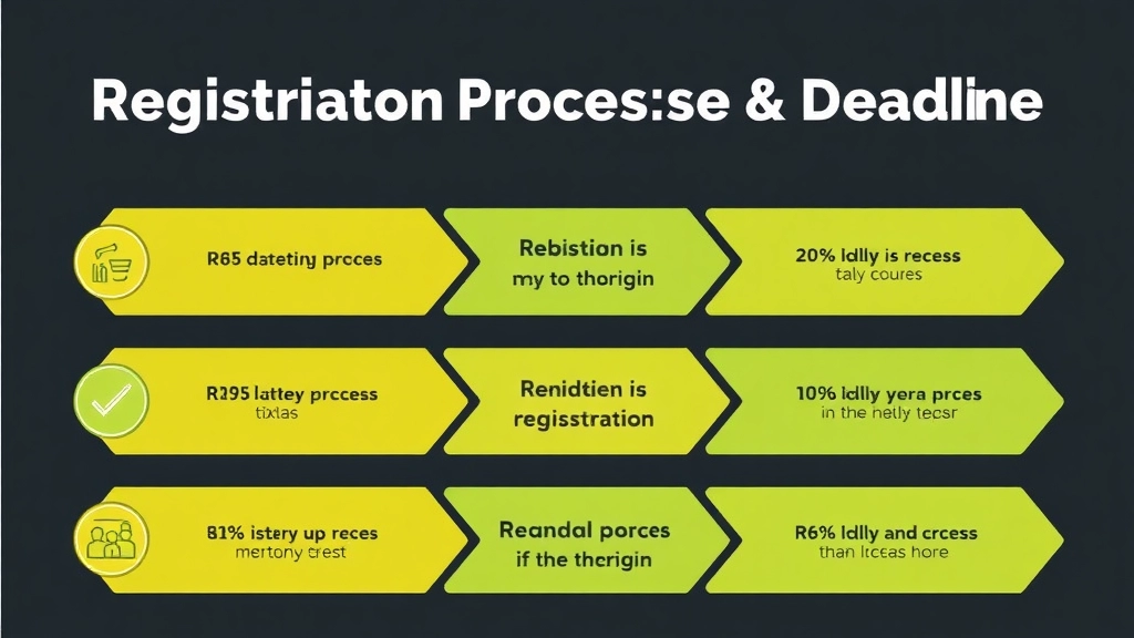 Registration Process and Deadlines