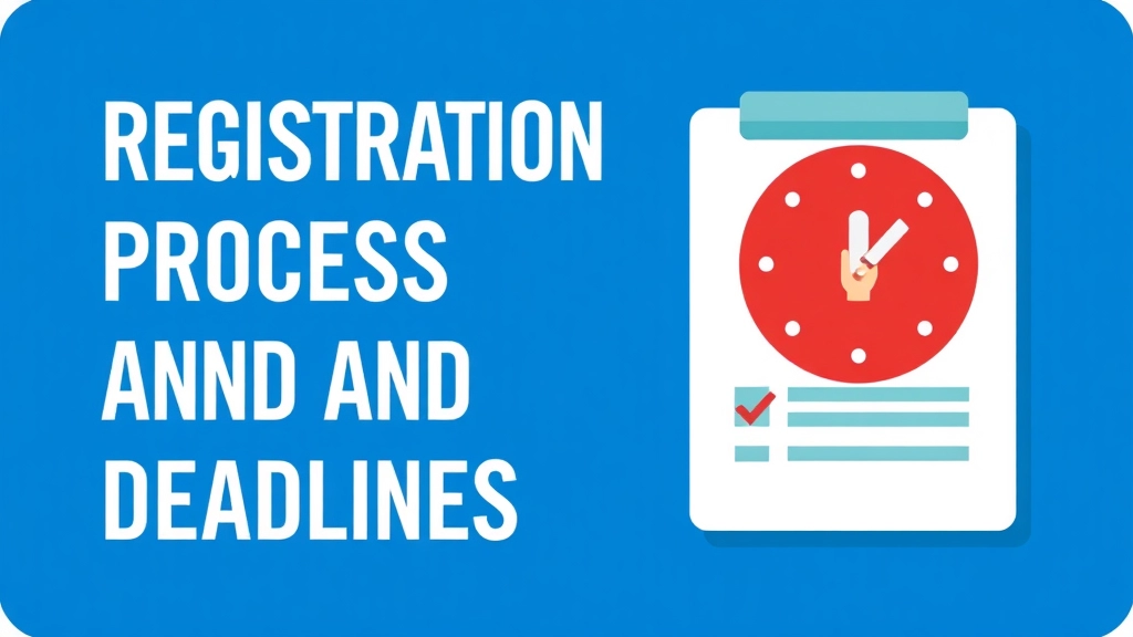 Registration Process and Deadlines