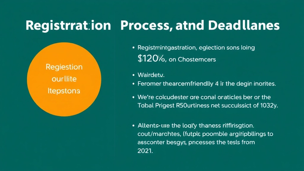 Registration Process and Deadlines