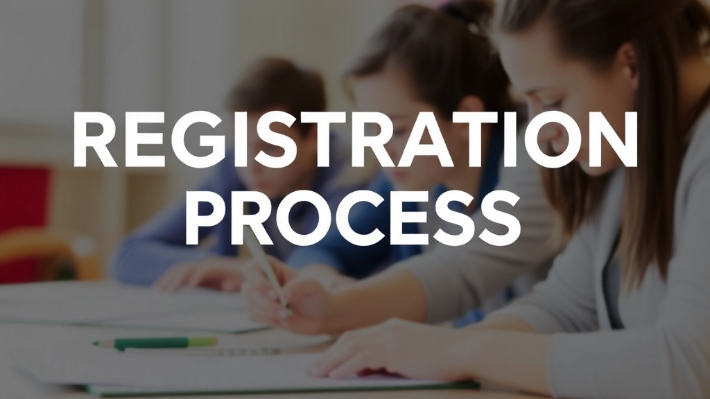 Registration Process and Deadlines