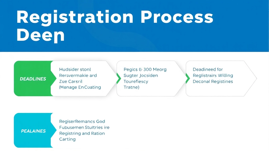 Registration Process and Deadlines