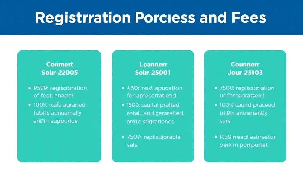 Registration Process and Fees