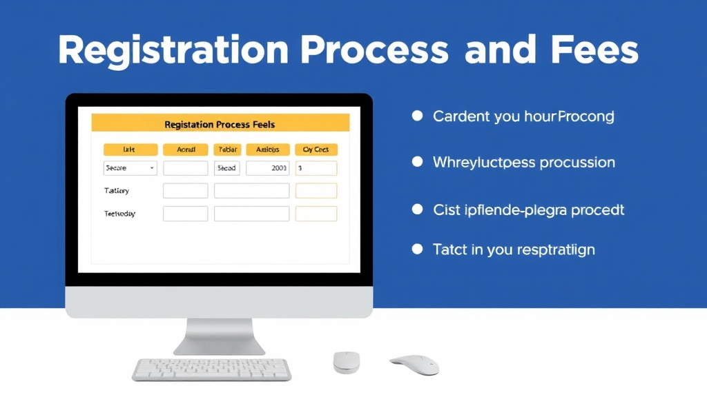 Registration Process and Fees