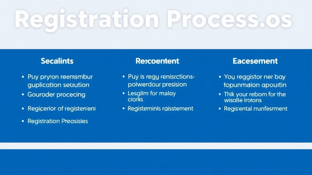 Registration Process and Important Deadlines