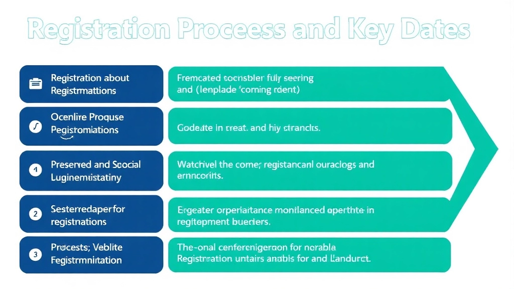 Registration Process and Key Dates