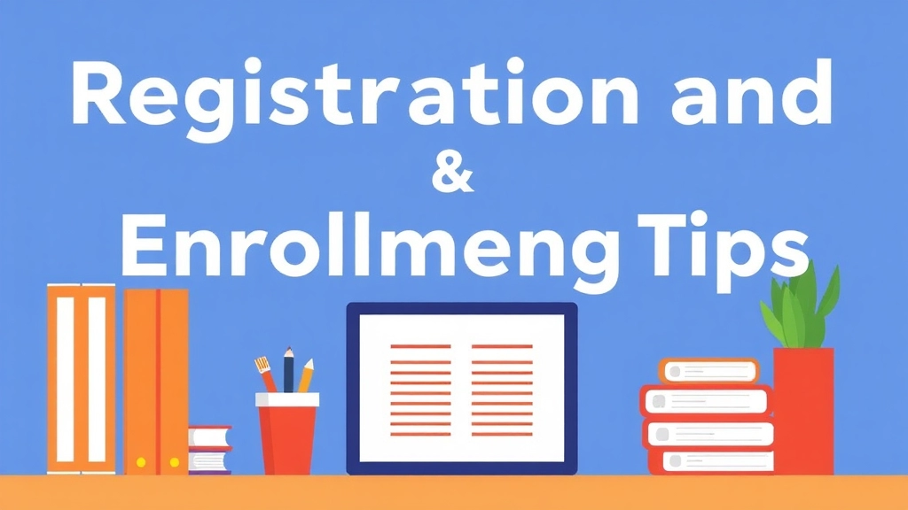 Registration and Enrollment Tips