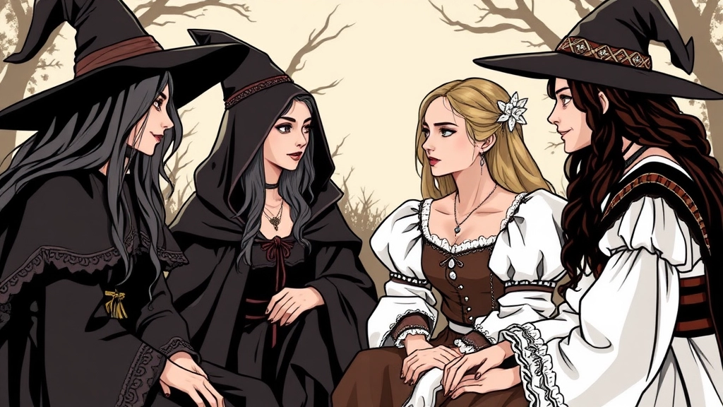 Relationships Between the Witches and Other Characters