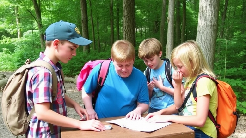 Riddle-Based Scavenger Hunts to Challenge Older Campers