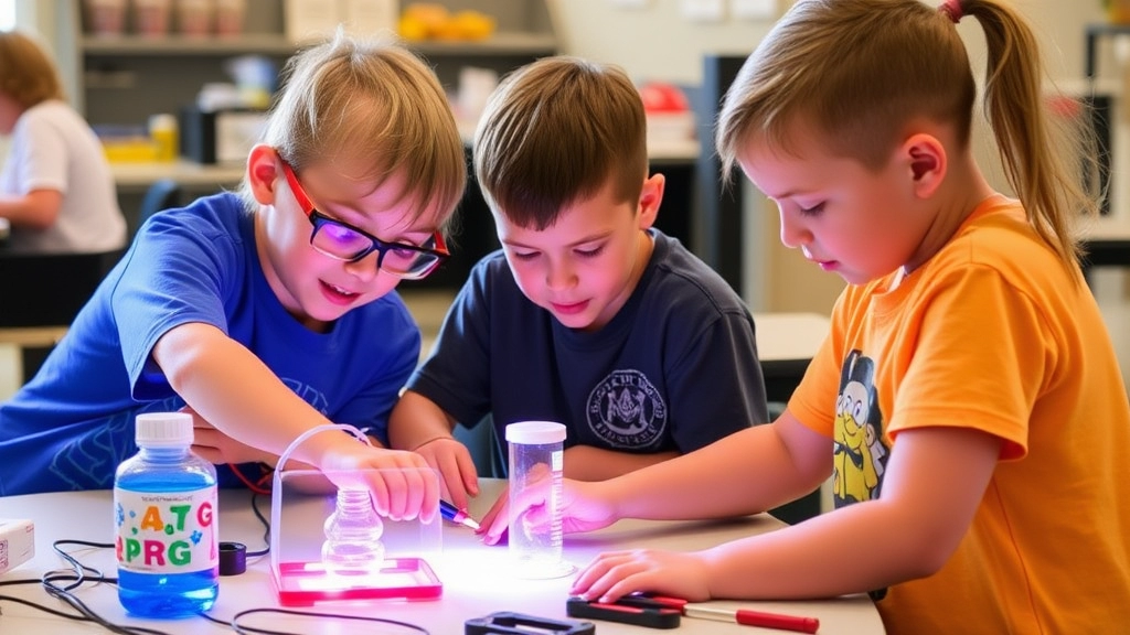 STEM-Based Summer Camps for Young Innovators