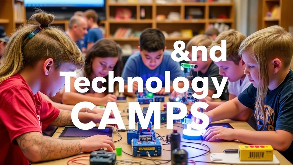 STEM and Technology Camps: Coding, Robotics, and Science