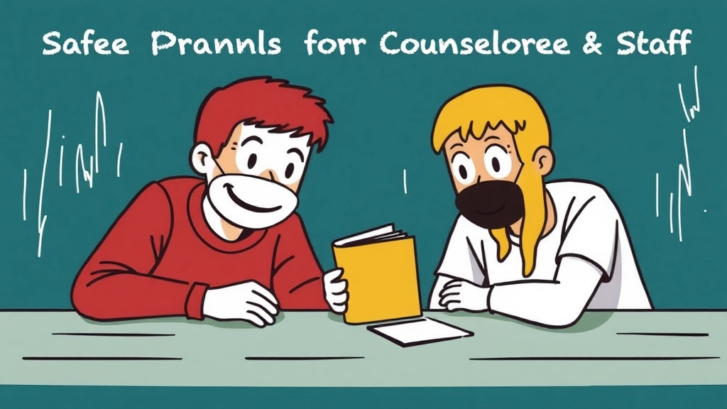 Safe Pranks for Counselors and Staff