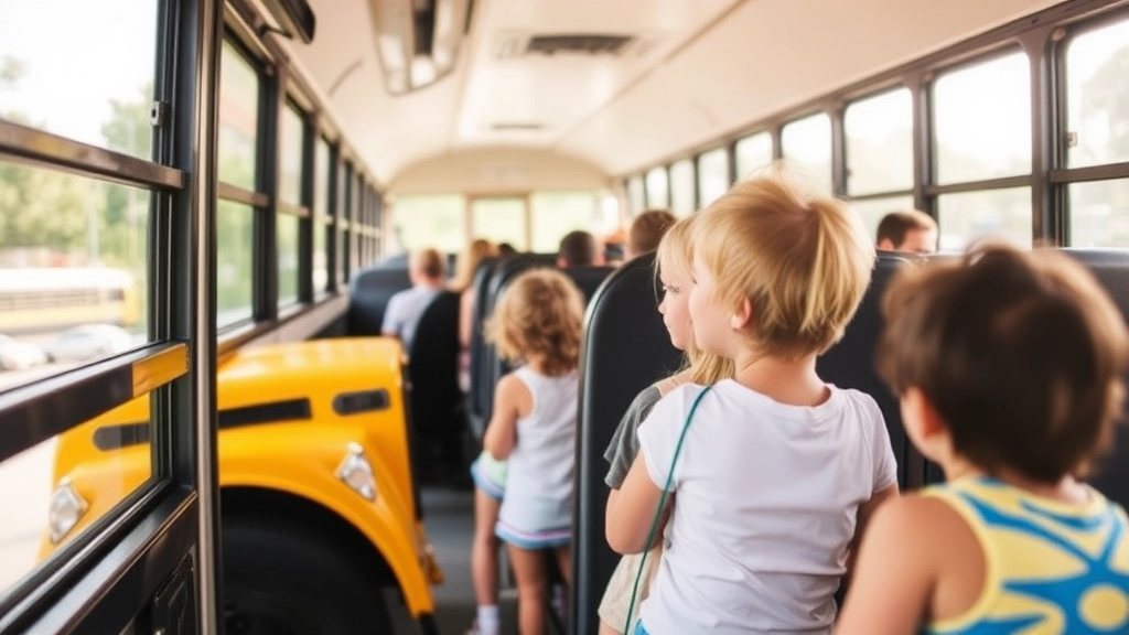 Safety Features to Look for in Summer Camp Buses