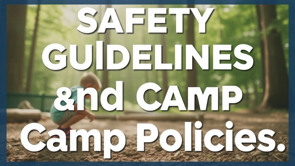 Safety Guidelines and Camp Policies