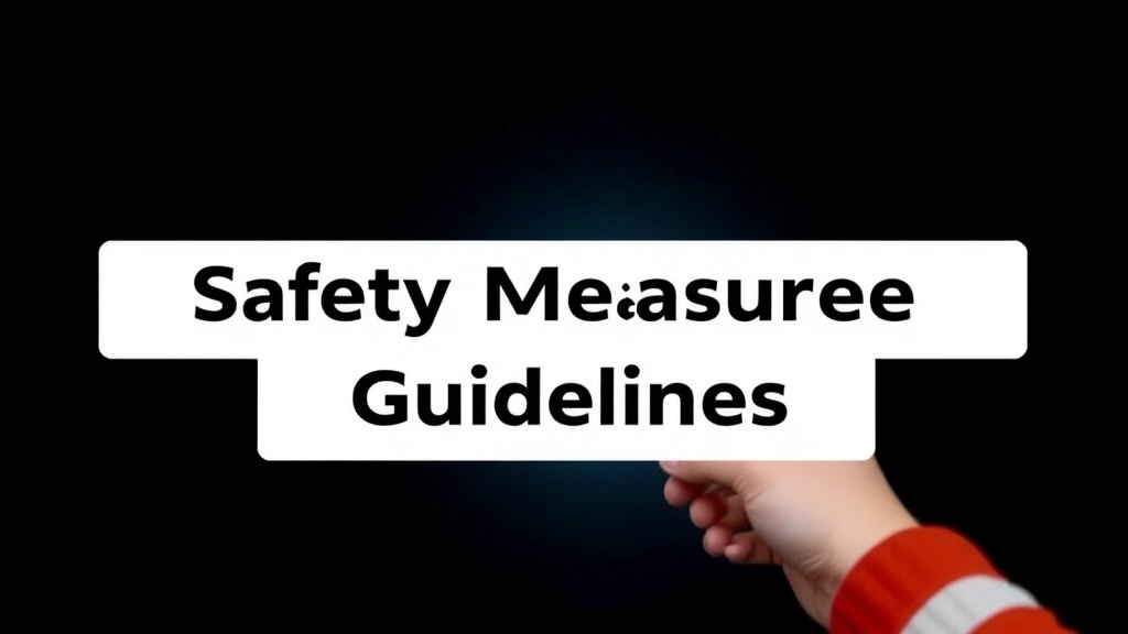 Safety Measures and Guidelines