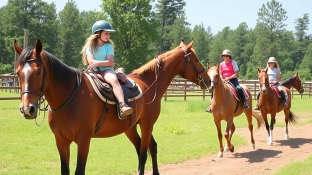 Safety Measures and Guidelines at Horse Ride Summer Camps