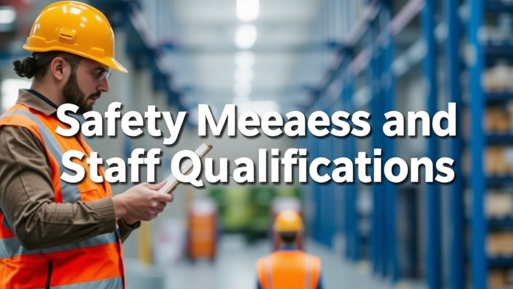 Safety Measures and Staff Qualifications