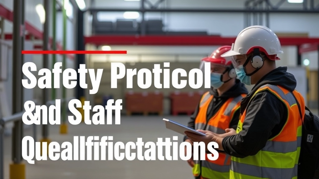 Safety Protocols and Staff Qualifications