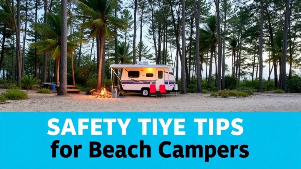 Safety Tips for Beach Campers