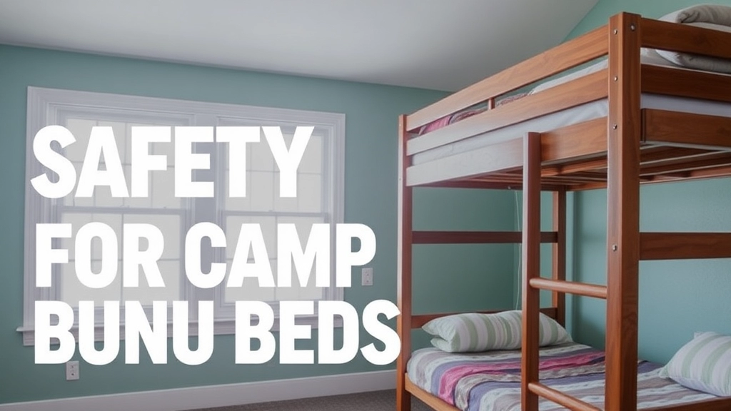 Safety Tips for Camp Bunk Beds